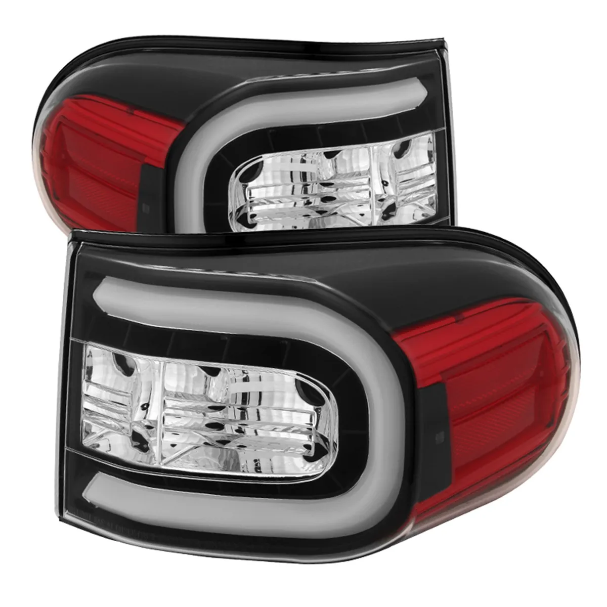 Toyota FJ Cruiser 07-13 Light Bar LED Tail Lights - Black product image
