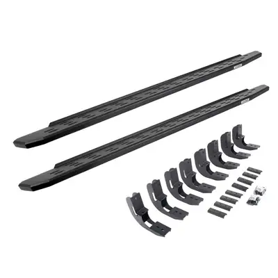 Go Rhino Go Rhino 69604887PC - RB30 Running Boards with Mounting Bracket Kit - Textured Black