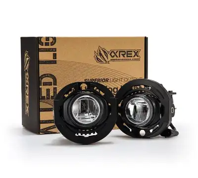 AlphaRex AlphaRex Universal Chrysler/Dodge/Jeep LED Projector Fog Lights (White Output Only)