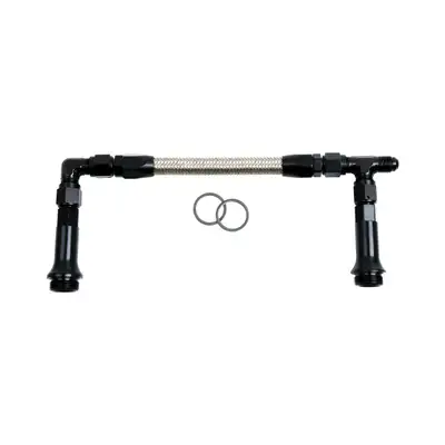 SpeedFx -6an Blk Dual Inlet Holley 4150