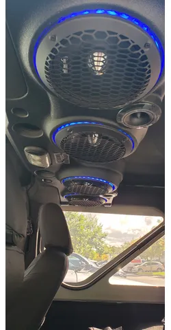 ASB Audio 8” Metal Speaker Grills (x4)- Black product image