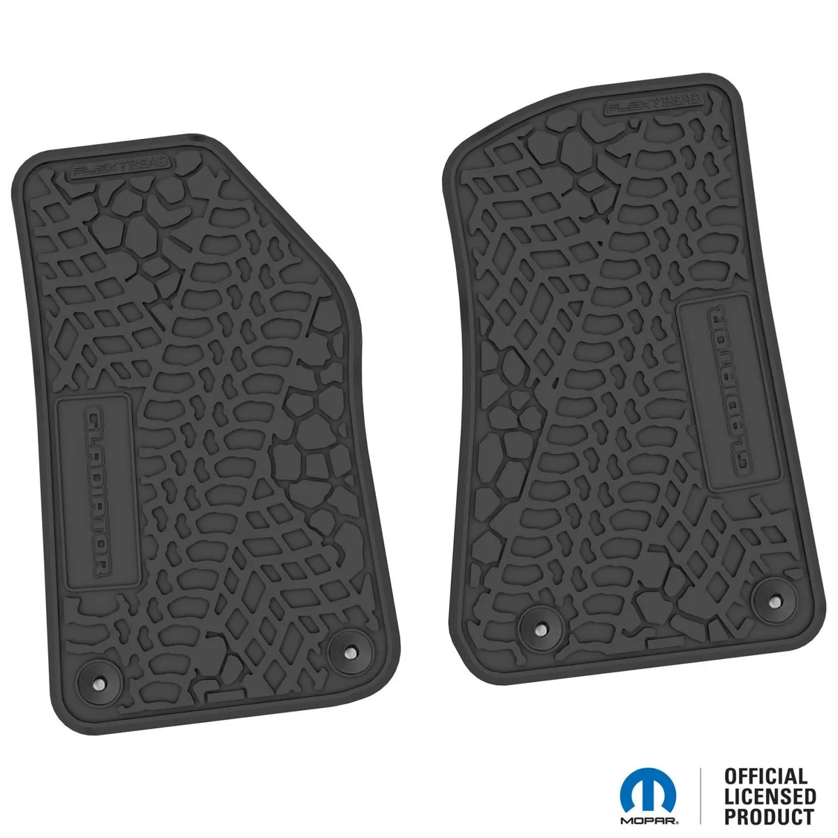 18-24 Jeep JL 2 Dr/Gladiator Front -Tire Tread/Scorched Earth Scene w/ Gladiator Insert - Black w/ Dark Blue Insert product image