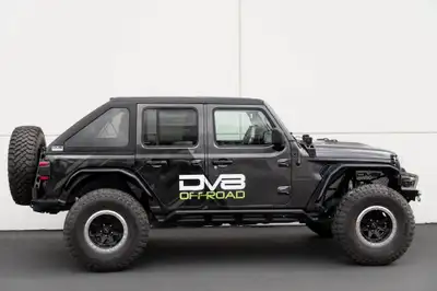 DV8 Offroad 18c Wrangler JL 4dr 2pc Hard Top (Razor Fast Back)(No Wiper No Defrost)