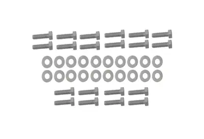 Kentrol Jeep JK Body Door Hinge Set 8 Pieces 4 Door 07-18 Wrangler JK Bare Grey Kentrol