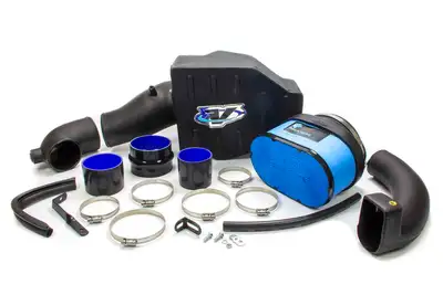 Volant Cold Air Intake Kit; Incl. Closed Filter Box/Air Duct/PowerCore® Filter/Connectors/Clamps;