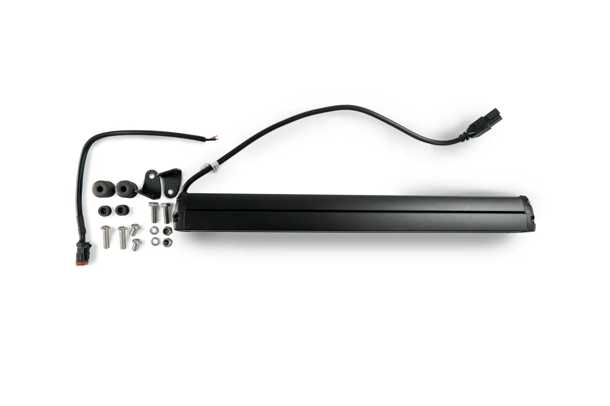 Be20sw105w Universal 20 Inch Single Row LED Light Bar Flood/Spot Combo Pattern 105w 8800 Lumens product image