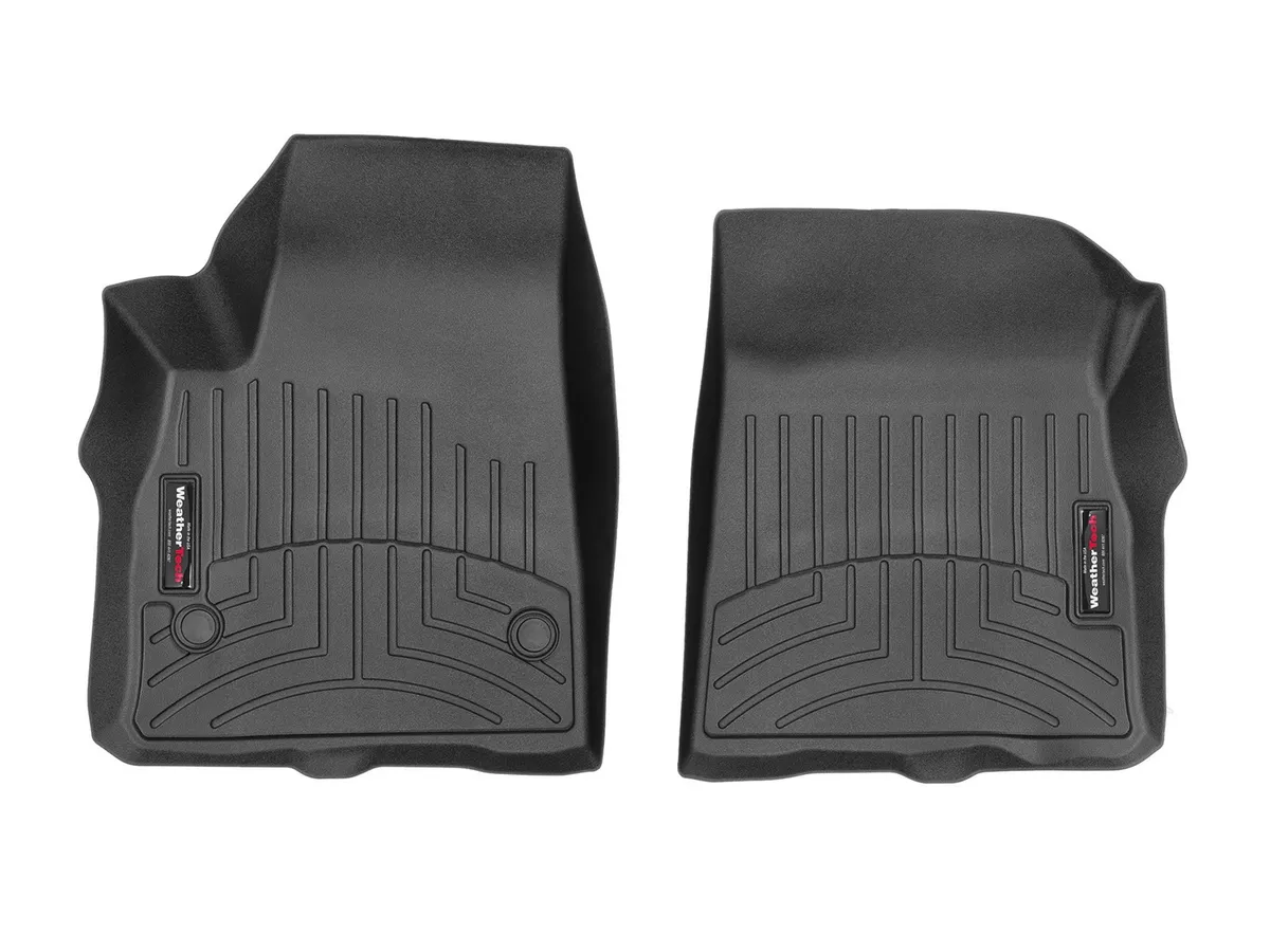 FloorLiner™ DigitalFit®; Black; Front; product image
