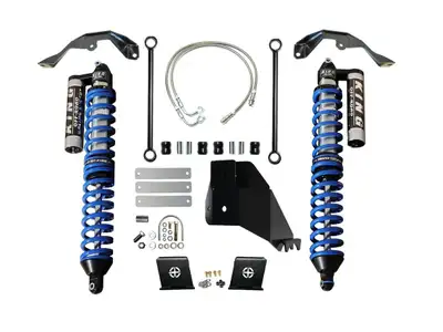 EVO Manufacturing EVO Manufacturing Rear Bolt On Coilover Kit W/Adjusters - Black - JT