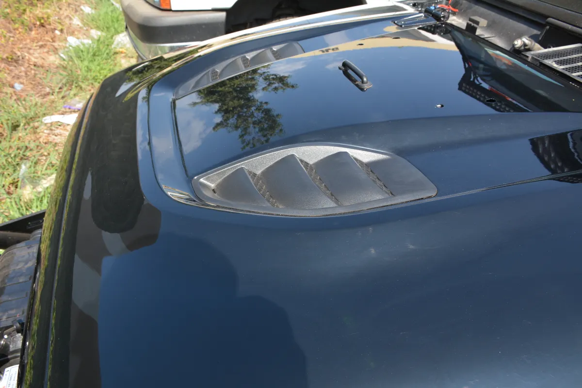 DV8 Offroad Rubicon 10th Anniversary Replica Hood, Unpainted - JK product image