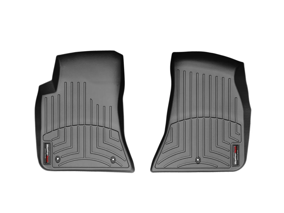 Weathertech 2011 + Dodge Challenger Black Front FloorLiner