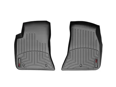Weathertech 2011 + Dodge Challenger Black Front FloorLiner
