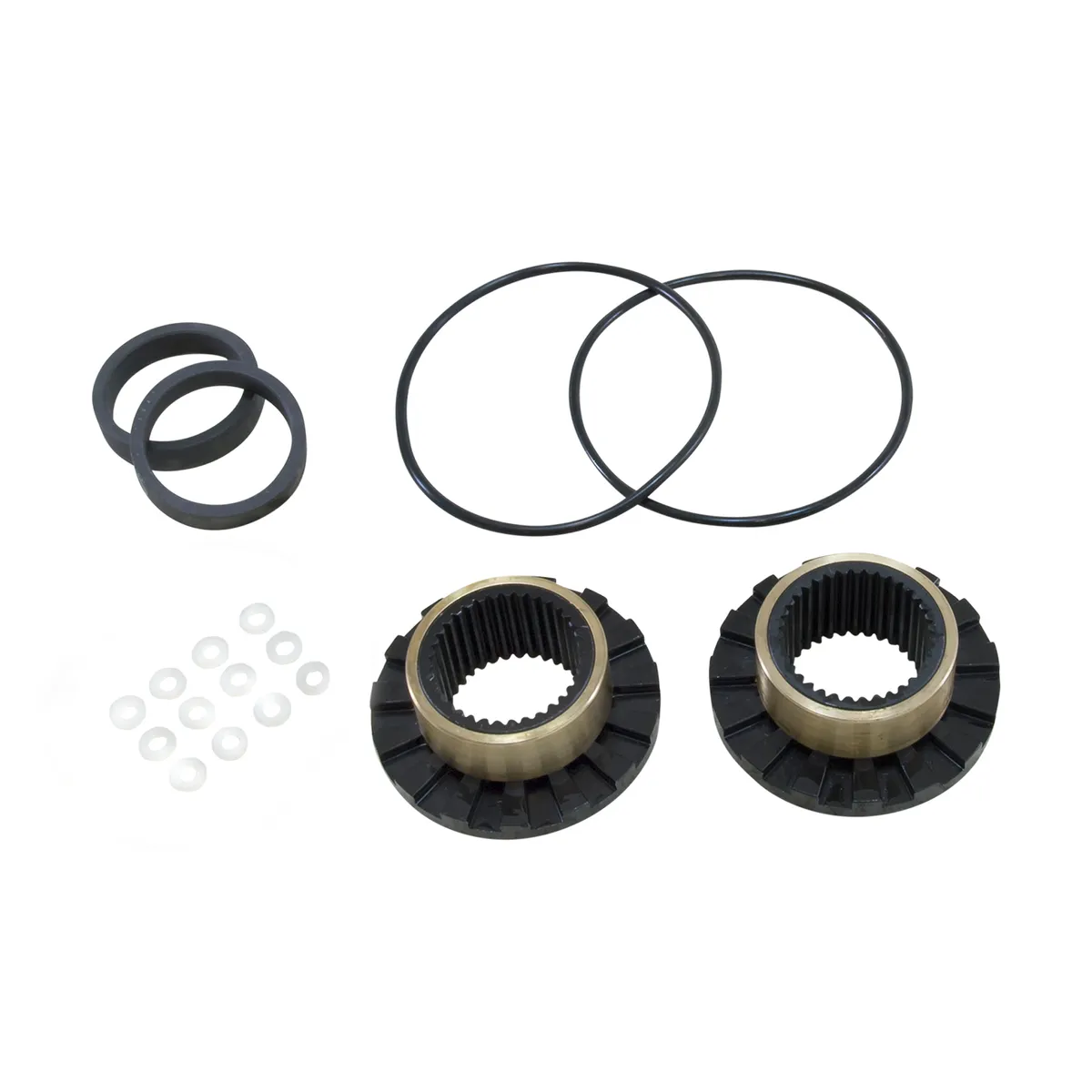 Yukon Gear and Axle Hardcore Locking Hub 35-Spline Driver D60 Driver Assembly 35 Spline Upgrade Locking Hub Set '75-93 Dodge '77-91 GM '78-97 Ford Yukon Gear