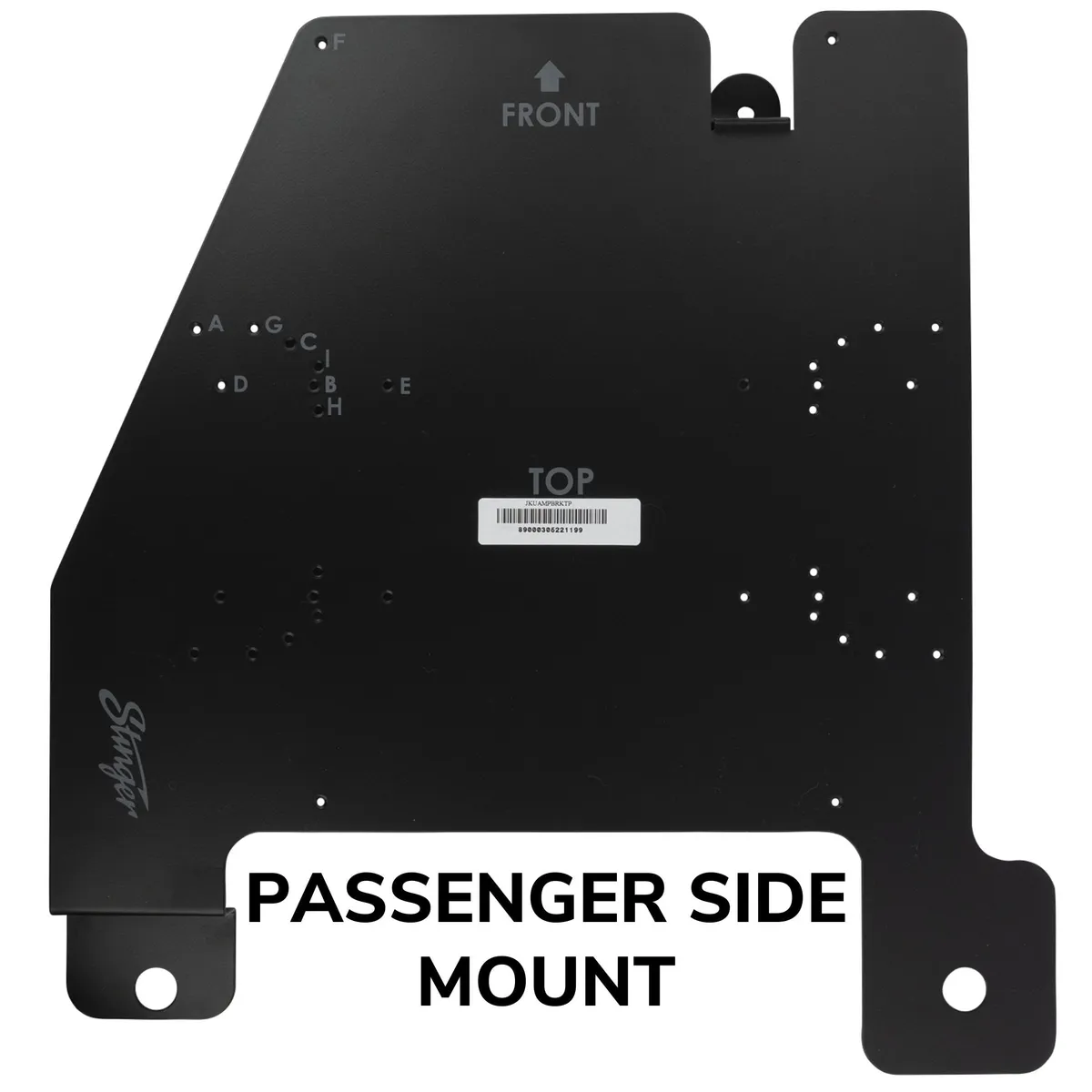 Under Seat Amplifier Mounting Bracket for Jeep Wrangler JK Unlimited (2011-2018) product image
