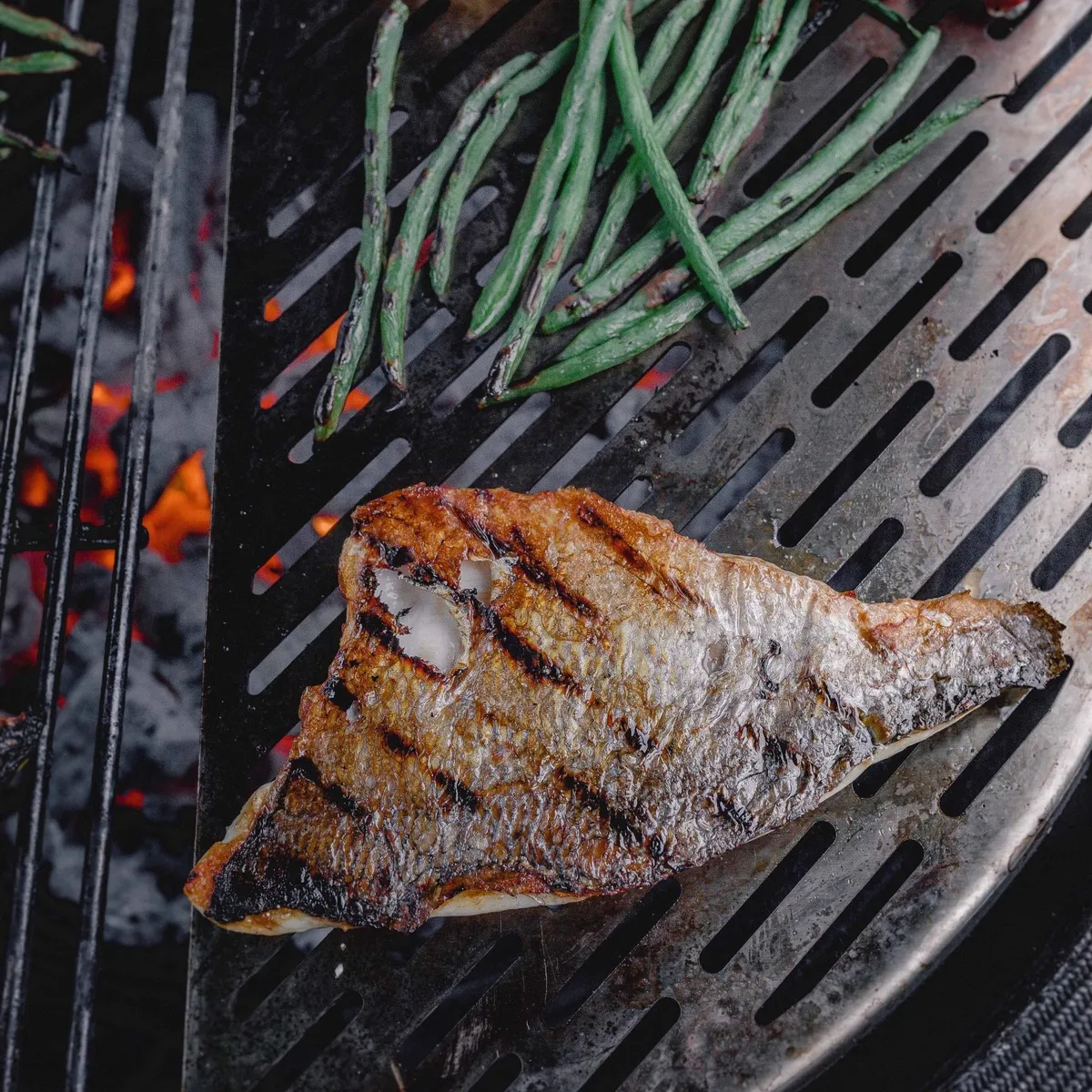 Big Joe Half Moon ss Cooking Grate (Fish &vegetables) product image