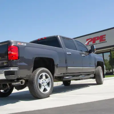 Pacific Performance Engineering 2007-2019 GM 6.6L Duramax 304 Stainless Steel Four Inch Performance Exhaust Upgrade Black