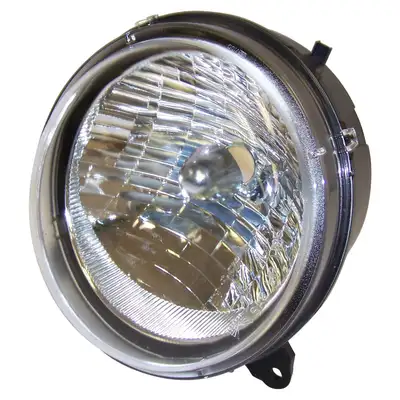 Crown Automotive Jeep Replacement Head Light Assembly; Left; Incl. Bulbs;