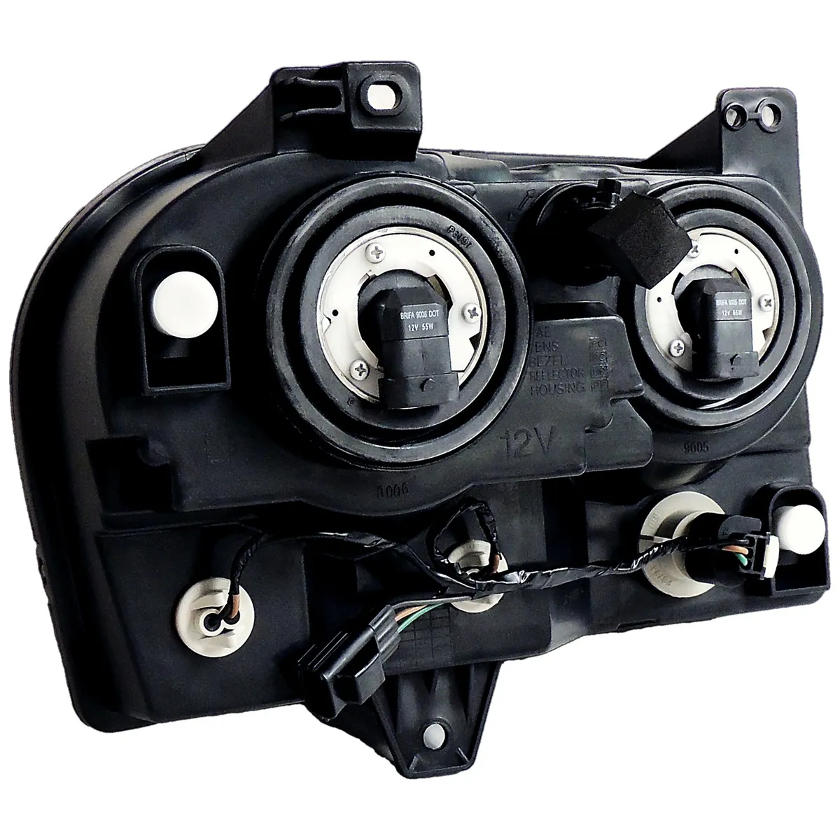 Left Headlight For 0512/1/06 Chrysler lx 300 w/ Halogen Bulbs w/ Chrome Bezels product image