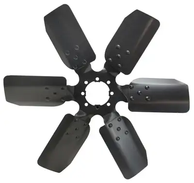 Derale 19 Standard Rotation Fan Clutch Fan, Black