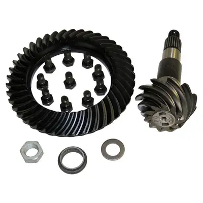 Crown Automotive Jeep Replacement Differential Ring And Pinion; Rear; 3.73 Ratio; Incl. Ring And Pinion/Ring Gear Bolts/Crush Sleeve/Pinion Washer/Pinion Nut;