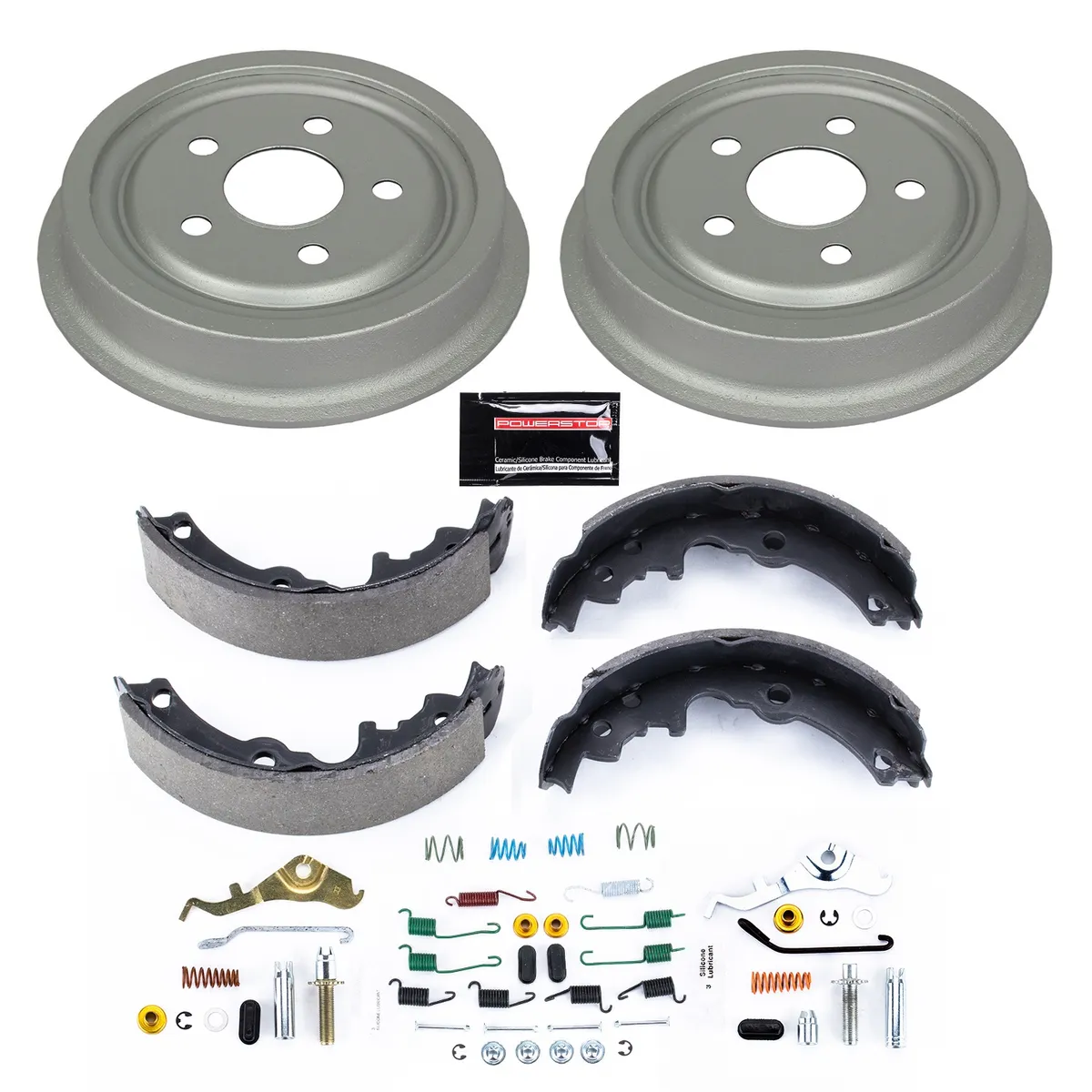 Autospecialty Drum Kit Rear 1990-1995 Chevy Cavalier 1985-1998 Pontiac Grand am 1997-2002 Pontiac su product image