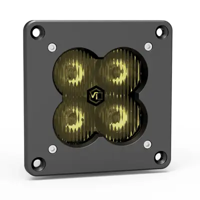 Vivid Lumen Industries Fng 3 rr SAE 3 Inch Backlit Driving Light Pods Yellow Flush Mount Dot/Sae Pair Vivid Lumen