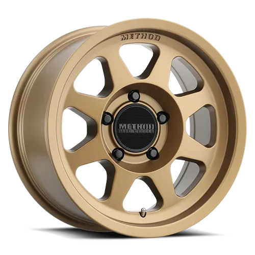 Aluminum Wheels 18x9 Bead Grip MR701 Bolt Pattern 5 On 150 Offset 25 Lip Size 1.81 Method Bronze BRZ Method product image