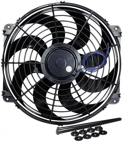 Allstar Performance Electric Fan 16in Curved Blade