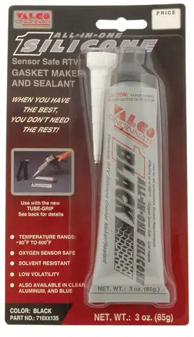 Valco Black 3 Oz Silicone