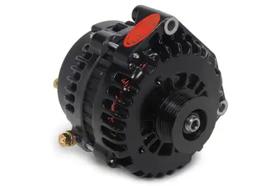Power Master XS Volt™ Hi Amp Alternator; GM; 220 Amp; 6 Groove Pulley; Black Finish;