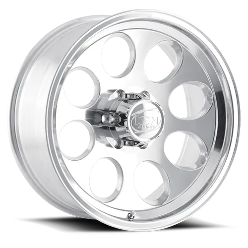 Cast Aluminum Wheels 171 PO 17x9 Polished 8 On 165.1 Bolt Pattern 0 Offset ION Wheels product image