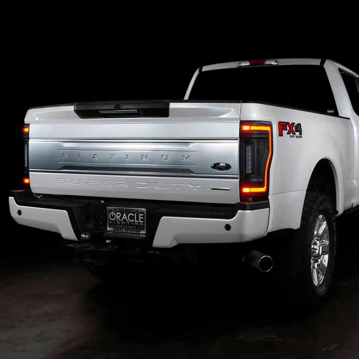 2017-2022 Ford F-250/350 Super Duty Flush Mount LED Tail Lights - Animated Turn Signals product image