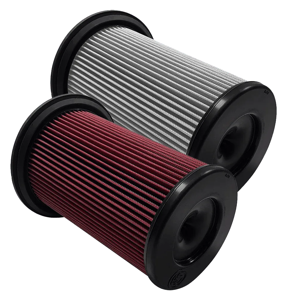 Air Filter For Intake Kits 75-5137 75-5137D Dry Extendable White SB product image
