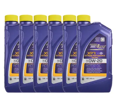 Royal Purple 0w20 Xpr Multigrade Racing Oil 1 qt Case of 6