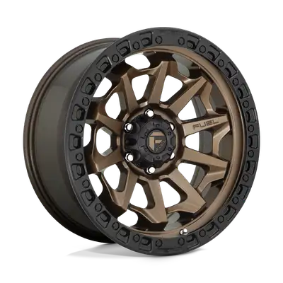 KMC Wheels Fuel Wheels | Covert | Matte Bronze Black Bead Ring