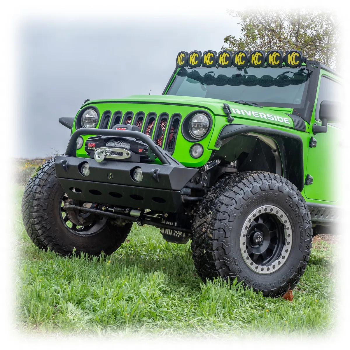 Jeep JK/JL/JT Front Bumper with Full Skid Plate | 2007–2025 product image