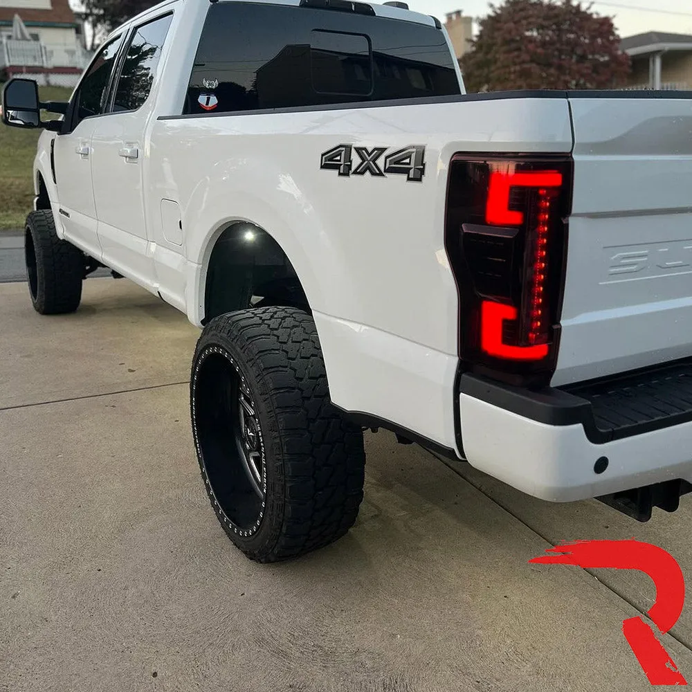 Ford Superduty F250350450550 17-19 Replaces OEM LED Style Tail Lights With Blis Blind Spot Warning System Oled Tail product image