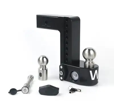 Weigh Safe Cerakote 8in Drop Hitch With 2.5in Shank (10k/18.5k Gross Tongue Weight Rating)with Ws05