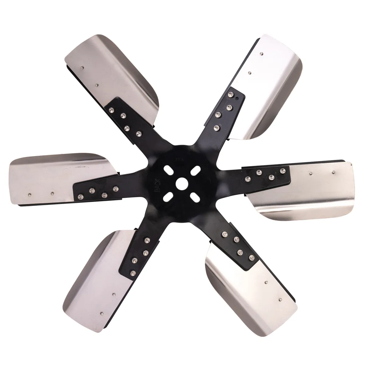 18 Heavy Duty Stainless Steel Standard Rotation Flex Fan, Black Hub product image