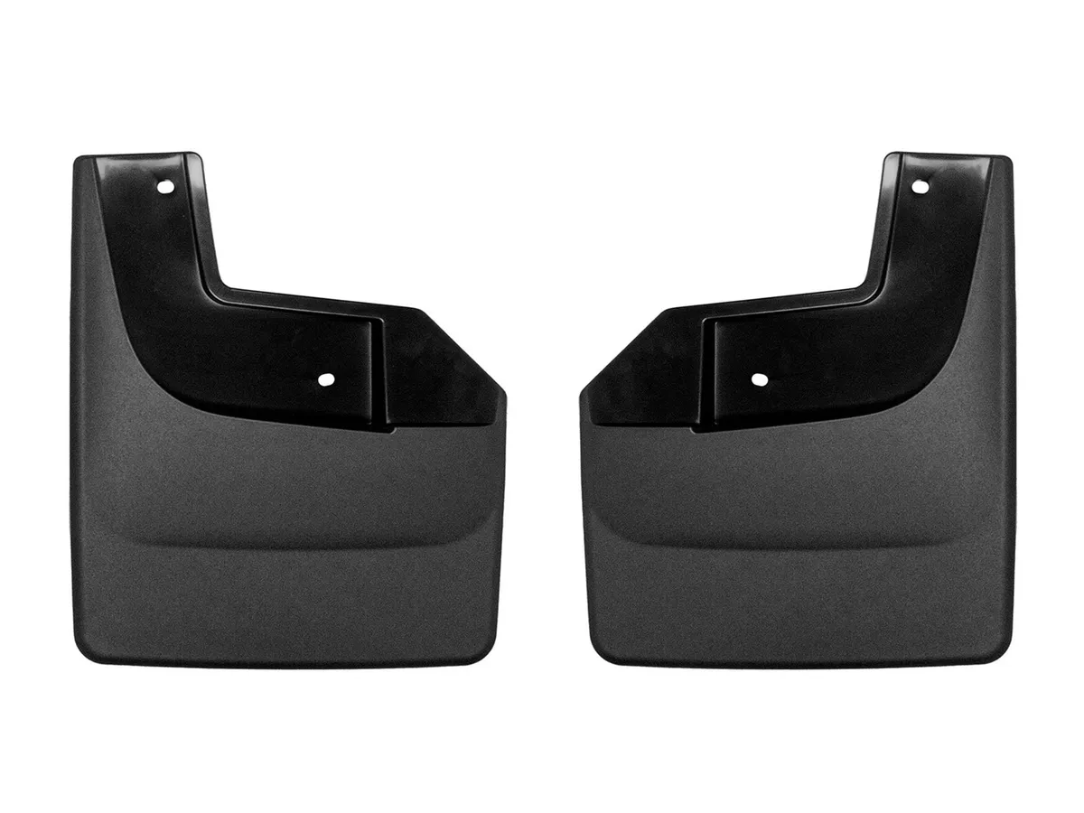 WeatherTech Black No Drill MudFlaps Ford F-150 Raptor 2021 + product image