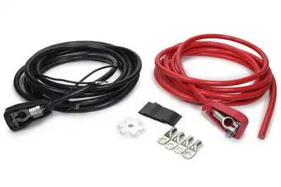 American Autowire American Autowire Universal 1 gauge battery cable kit. Includes lugs and crimp tool - Battery Cable Kit - Trunk Mount, Top Post