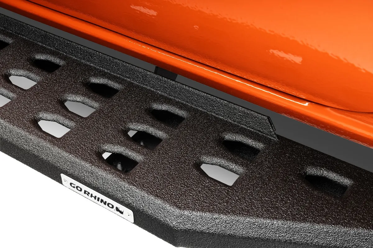 Go Rhino - 69443280T - RB20 Running Boards with Mounting Brackets Kit - Protective Bedliner coating product image