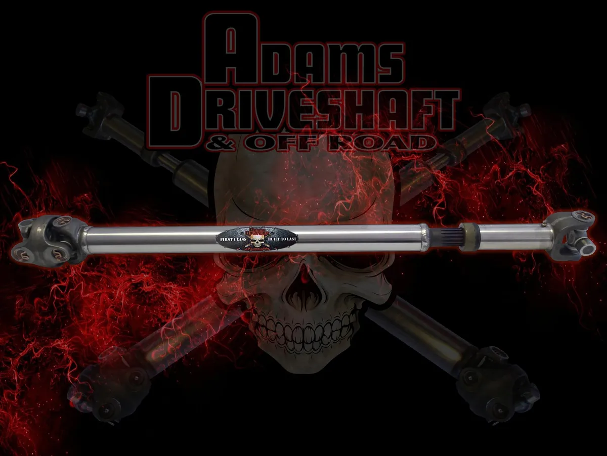 ADAMS DRIVESHAFT Non-Rubicon Front 1310 CV Driveshaft - Heavy Duty Series - TJ product image
