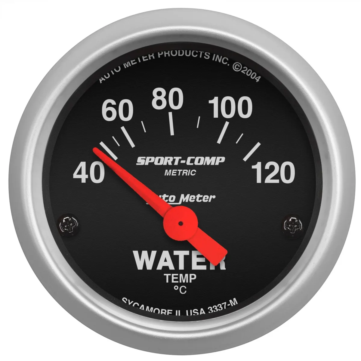 Gauge, Water Temp, 2 1/16", 40-120?C, Electric, Sport-Comp product image