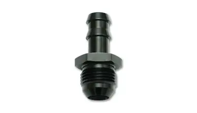 Vibrant Performance Vibrant Performance - 11208 - Male AN to Hose Barb Straight Adapter Fitting; Size: -8AN Hose Size: 1/2 in.