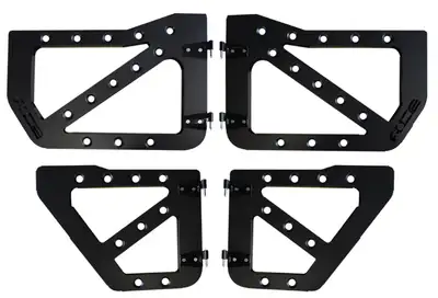 Steinjager Steinjäger Doors Wrangler JK 2007-2018 Trail, Dimple Die Style Front and Rear Bare