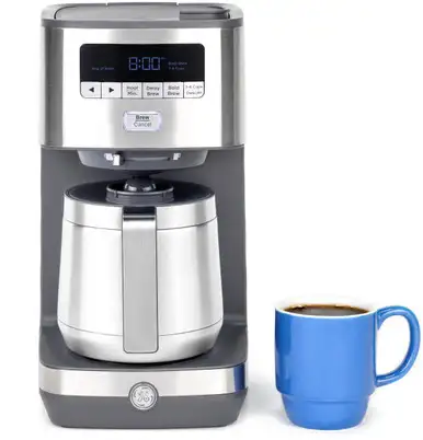 GE APPLIANCE ge 10 Cup Drip Coffee Maker With si