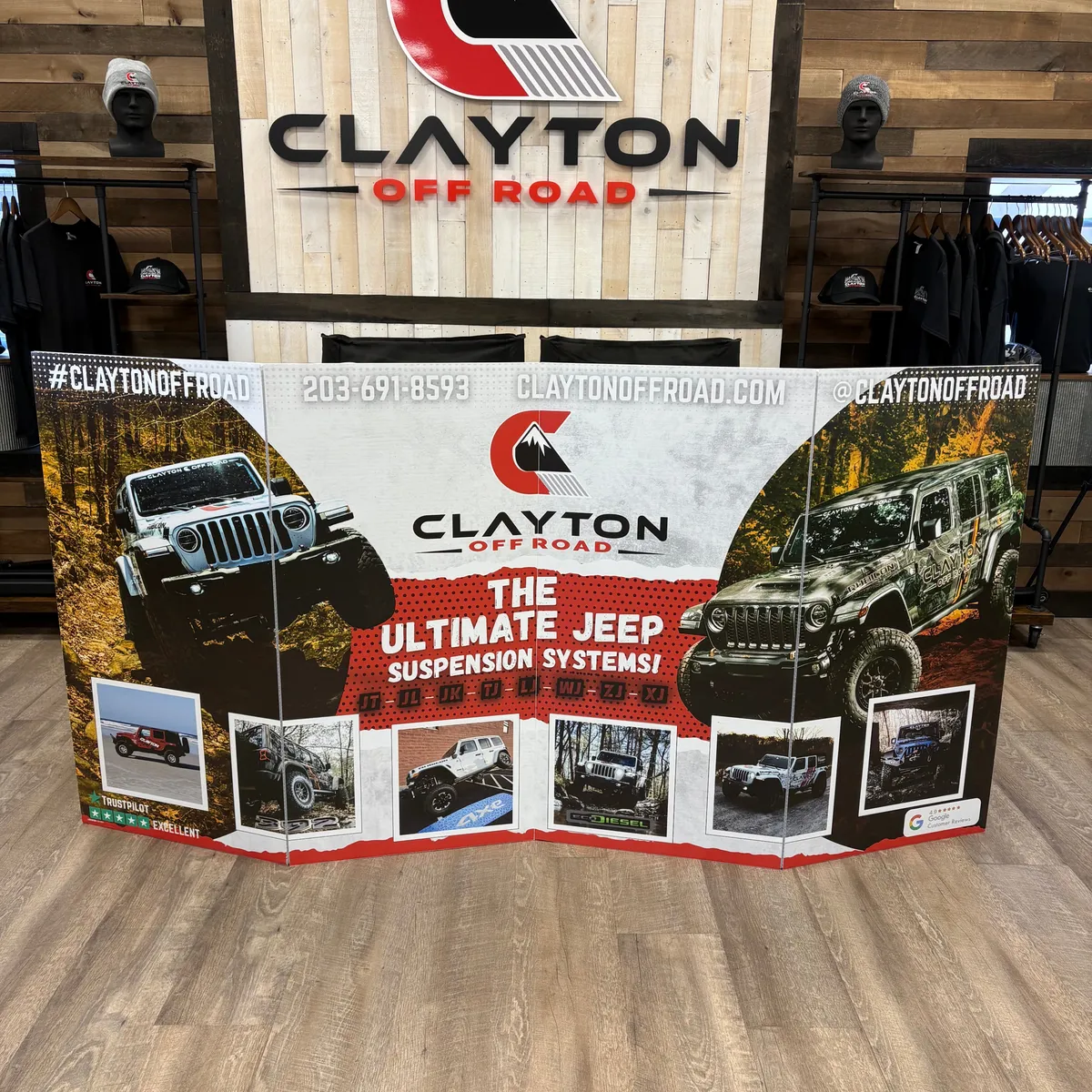 4'x8' Clayton Off Road Billboard product image