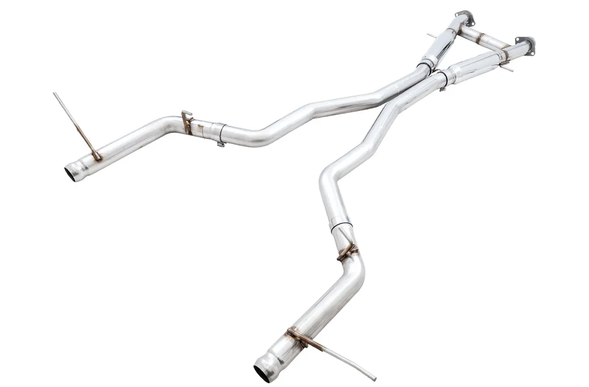 AWE Touring Edition Exhaust for Jeep Grand Cherokee SRT - Chrome Silver Tips product image