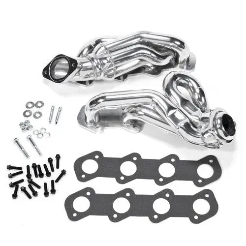 Ford Mustang GT 4.6 1-5/8 Shorty Exhaust Headers Polished Silver Ceramic 96-04 product image
