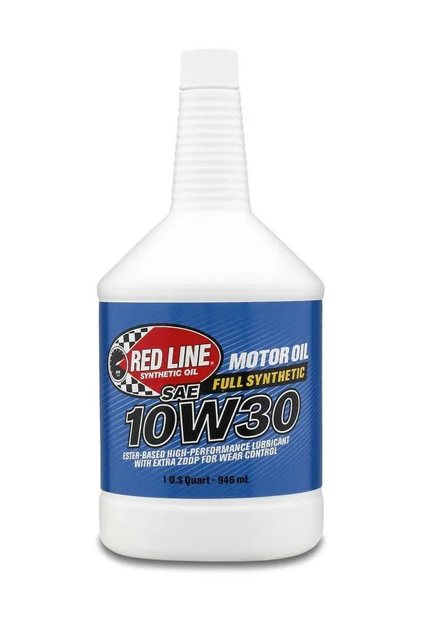10W30 Synthetic Motor Oil 1 Quart Red Line Oil product image